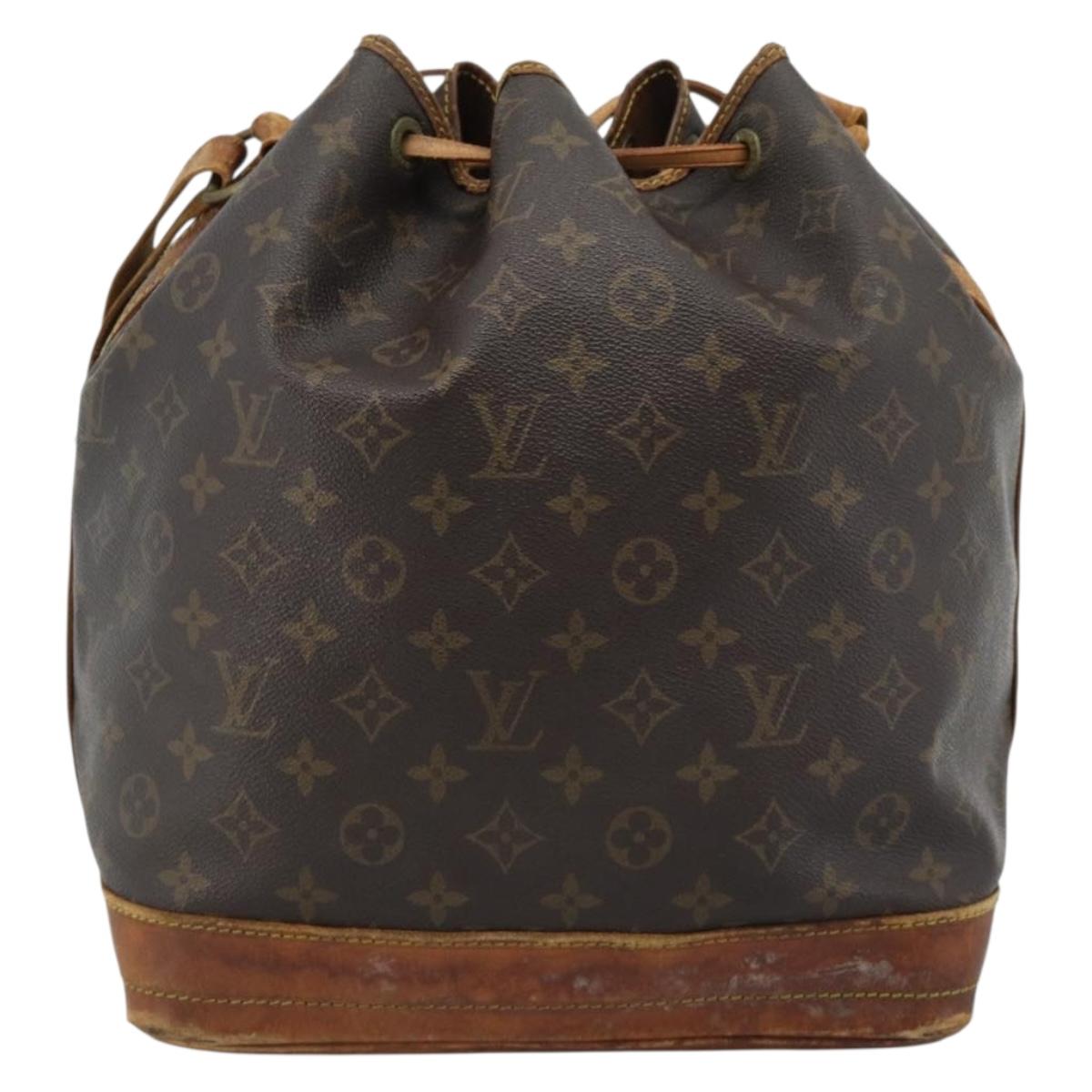 LOUIS VUITTON Monogram Noe Shoulder Bag M42224 LV Auth 184228
