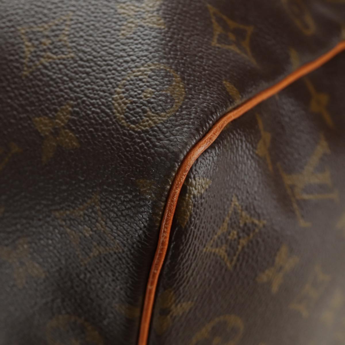 LOUIS VUITTON Monogram Keepall 50 Boston Bag M41426 LV Auth 184229V