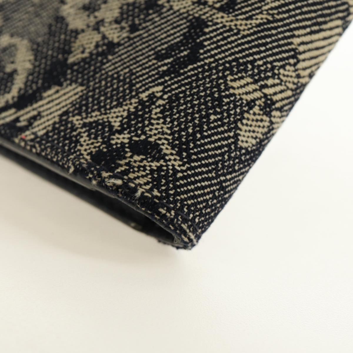 LOUIS VUITTON Tapestry Brazza Portefeuille NM Wallet Navy M80032 LV Auth 184232M
