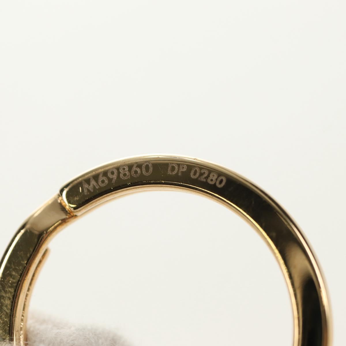 LOUIS VUITTON Porte Cles Charm Vivienne Charm metal Gold M69860 LV Auth 184242M