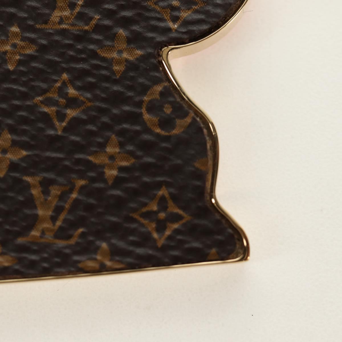 LOUIS VUITTON Porte Cles Charm Vivienne Charm metal Gold M69860 LV Auth 184242M