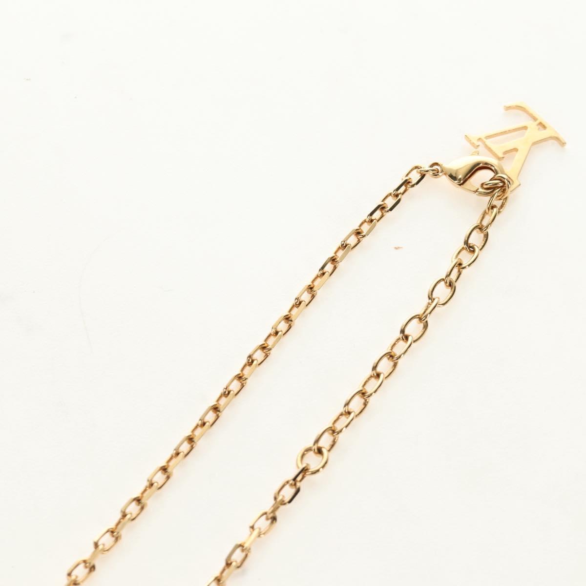 LOUIS VUITTON Pandantif Rock Me Necklace metal Red M66516 LV Auth 184249M