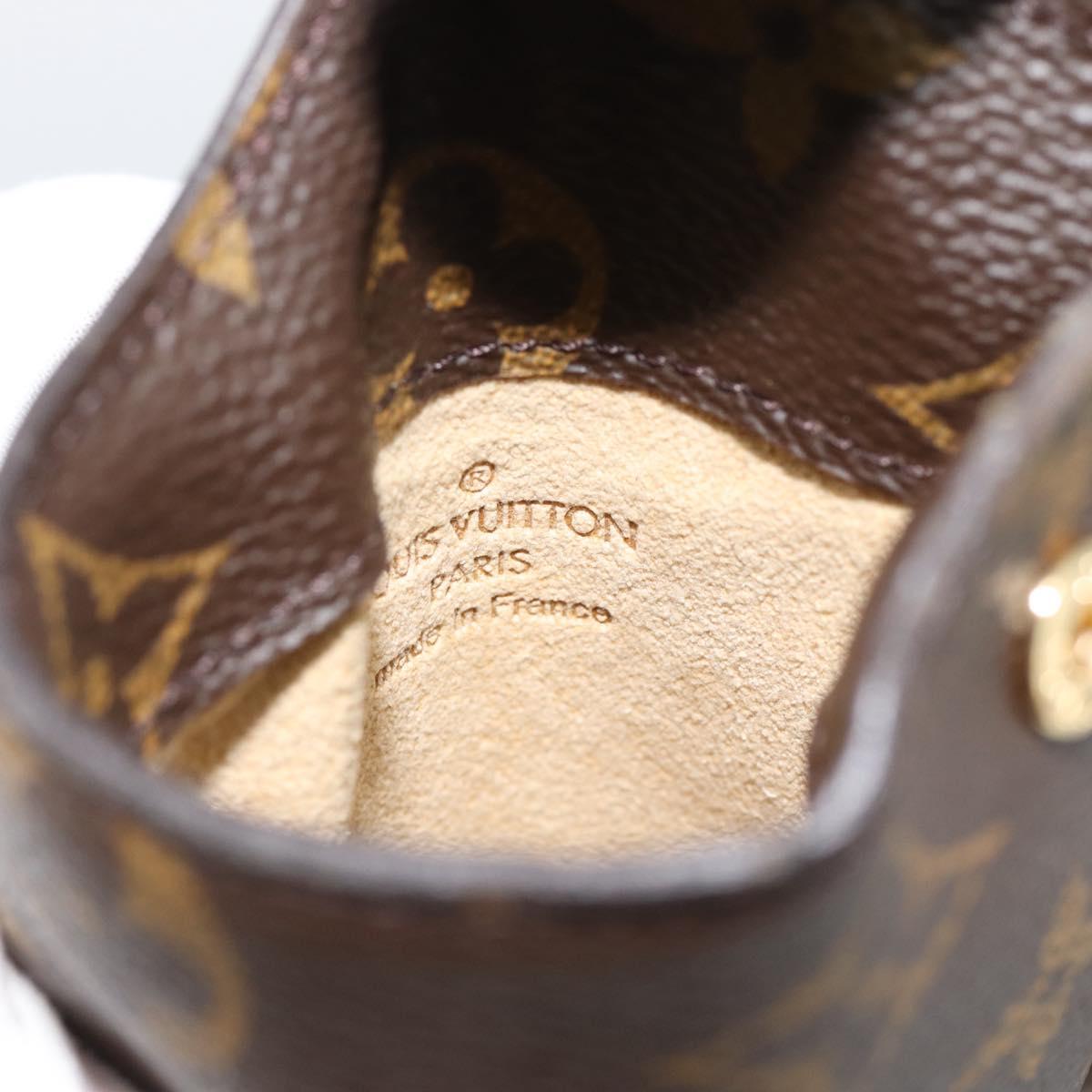 LOUIS VUITTON Monogram Etui Lunet GM Glasses Case LV Auth 184251M