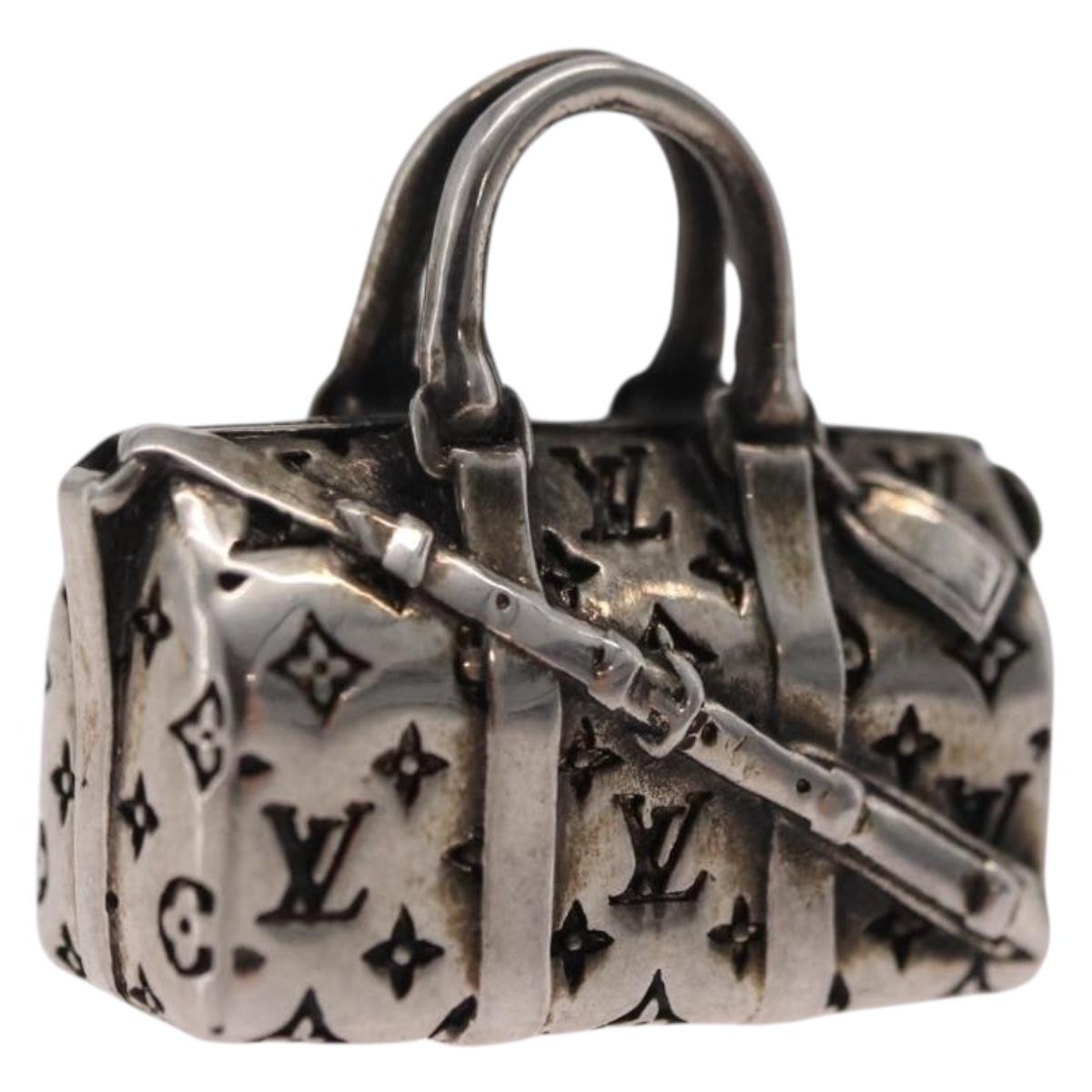 LOUIS VUITTON Keepall Collier LV Keepall Necklace metal M00914 LV Auth 184266
