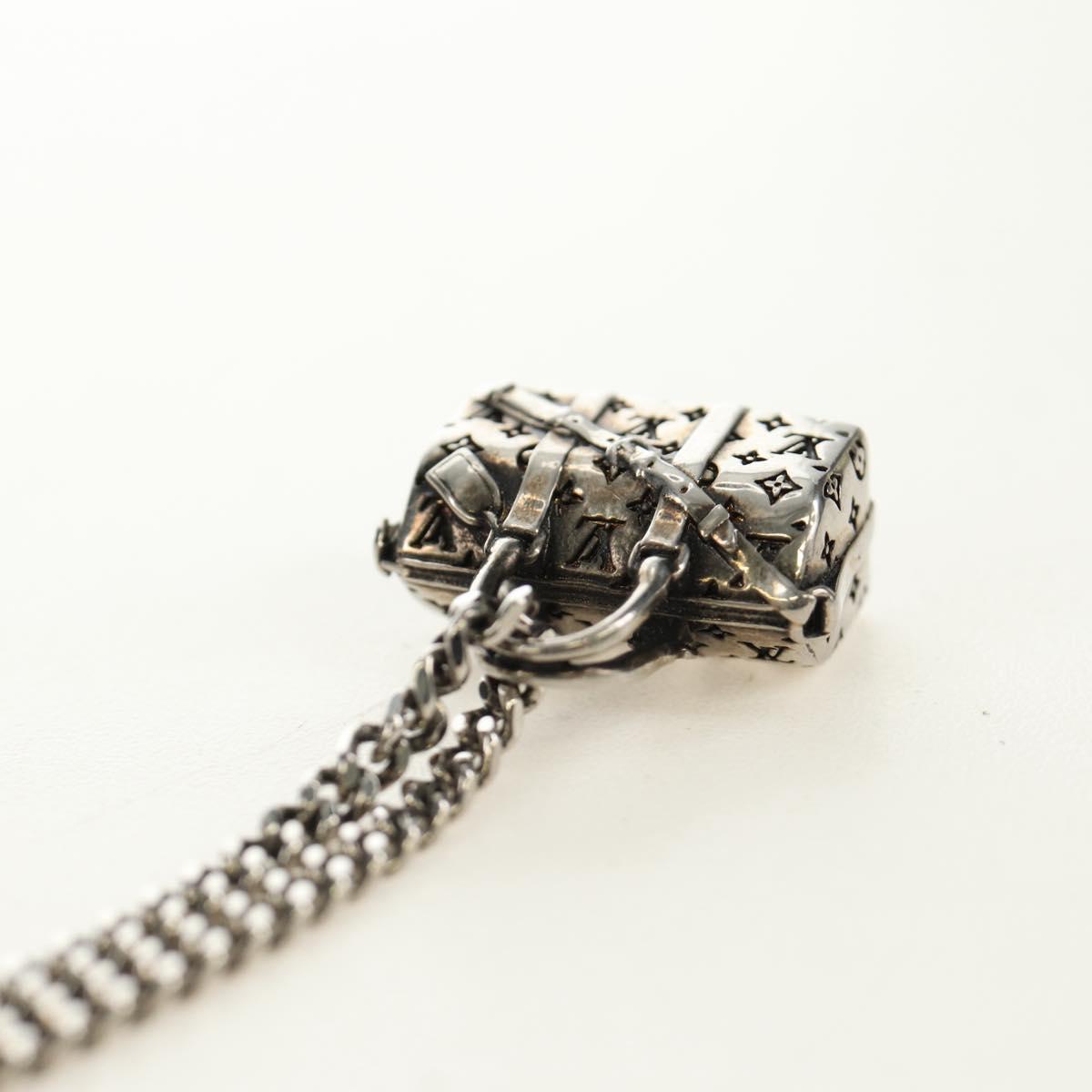 LOUIS VUITTON Keepall Collier LV Keepall Necklace metal M00914 LV Auth 184266M