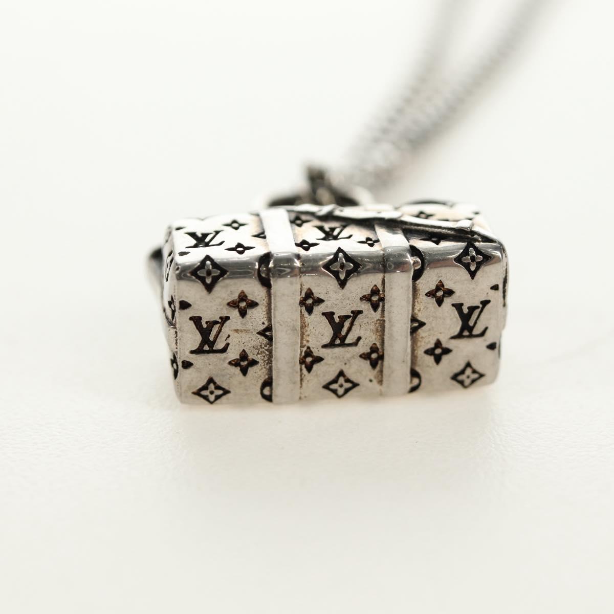 LOUIS VUITTON Keepall Collier LV Keepall Necklace metal M00914 LV Auth 184266M