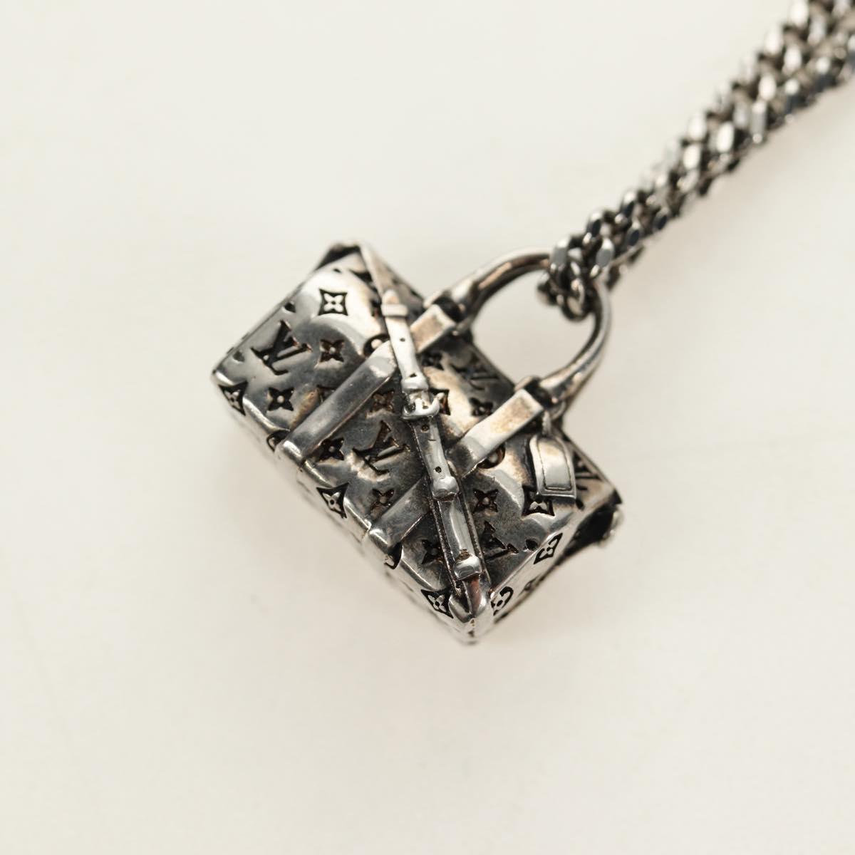 LOUIS VUITTON Keepall Collier LV Keepall Necklace metal M00914 LV Auth 184266M
