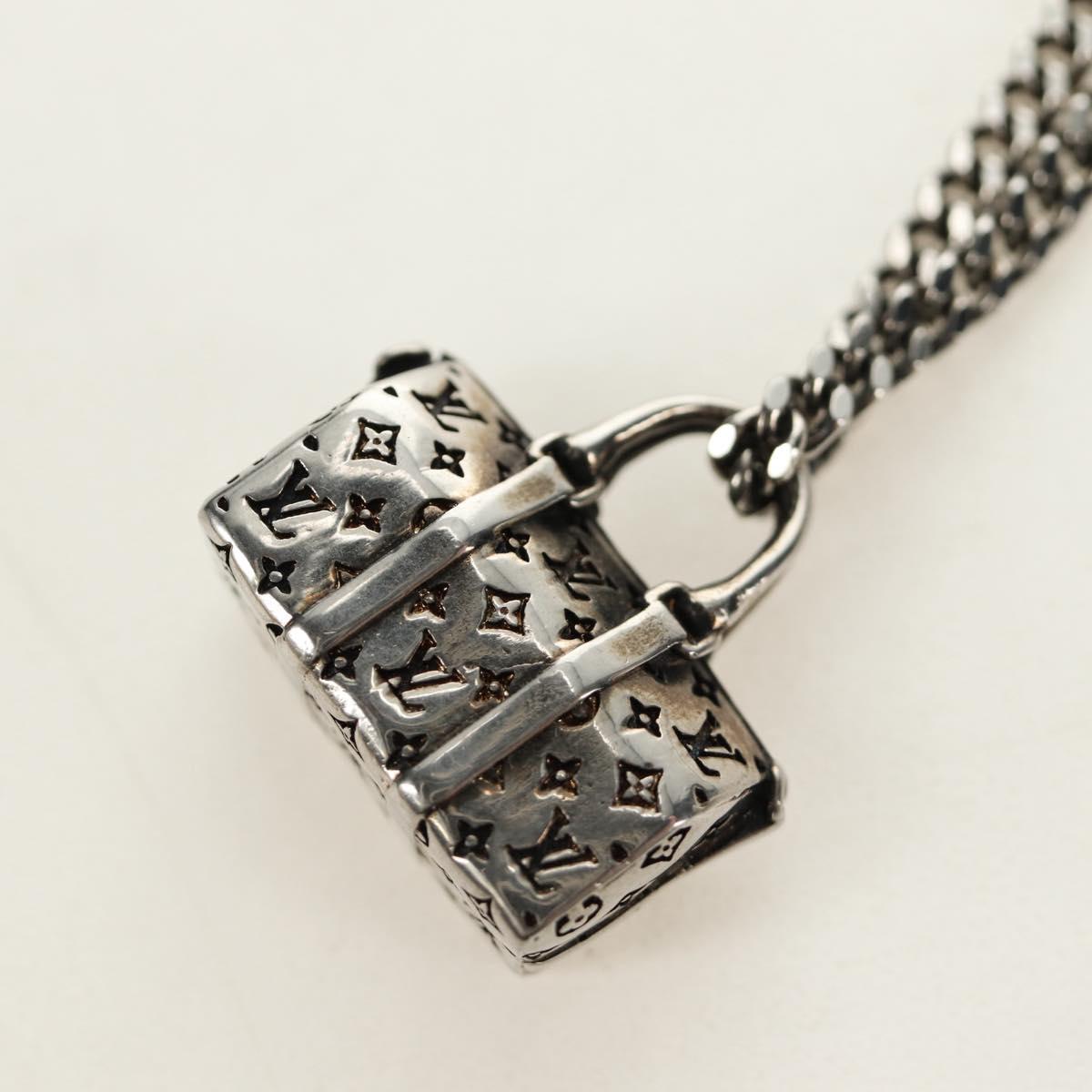 LOUIS VUITTON Keepall Collier LV Keepall Necklace metal M00914 LV Auth 184266M