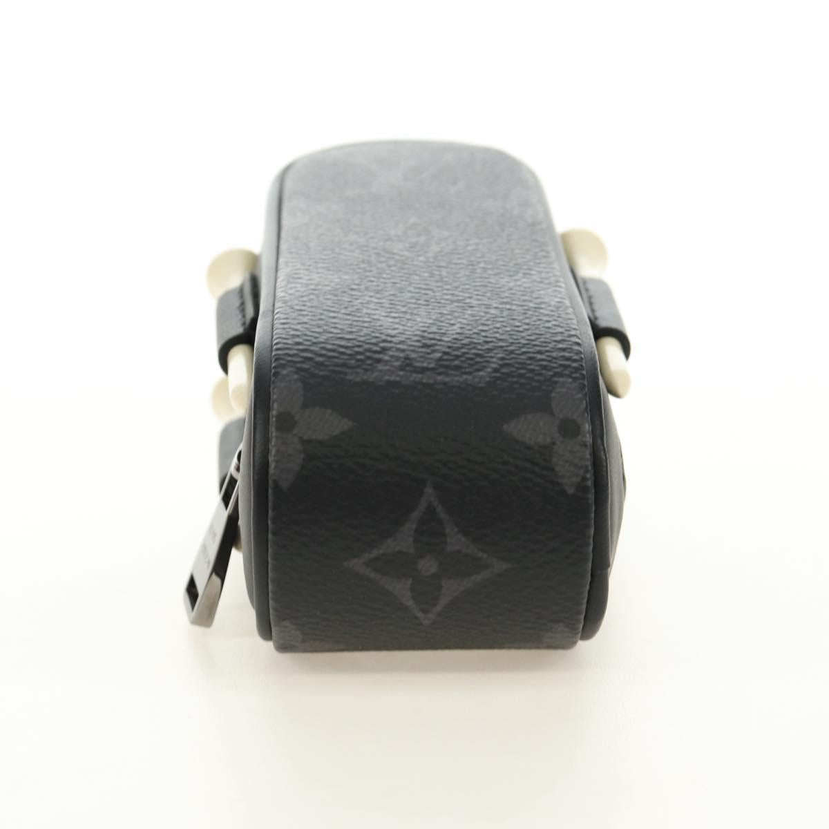 LOUIS VUITTON Monogram Eclipse Set Golf andrews Bag Charm GI0344 LV Auth 184267M