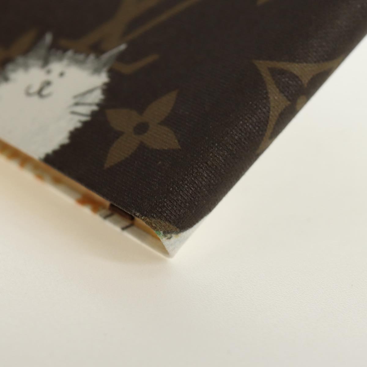 LOUIS VUITTON Catgram Notebook Jane PM Note Cover GI1389 LV Auth 184276M