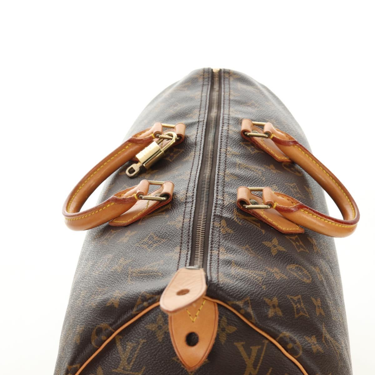 LOUIS VUITTON Monogram Speedy 40 Hand Bag M41522 LV Auth 184288V