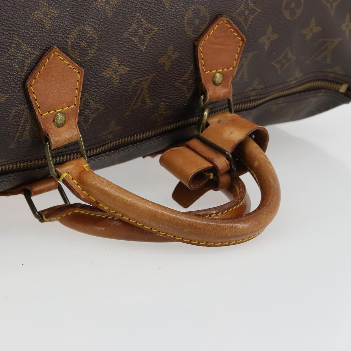 LOUIS VUITTON Monogram Speedy 40 Hand Bag M41522 LV Auth 184289A