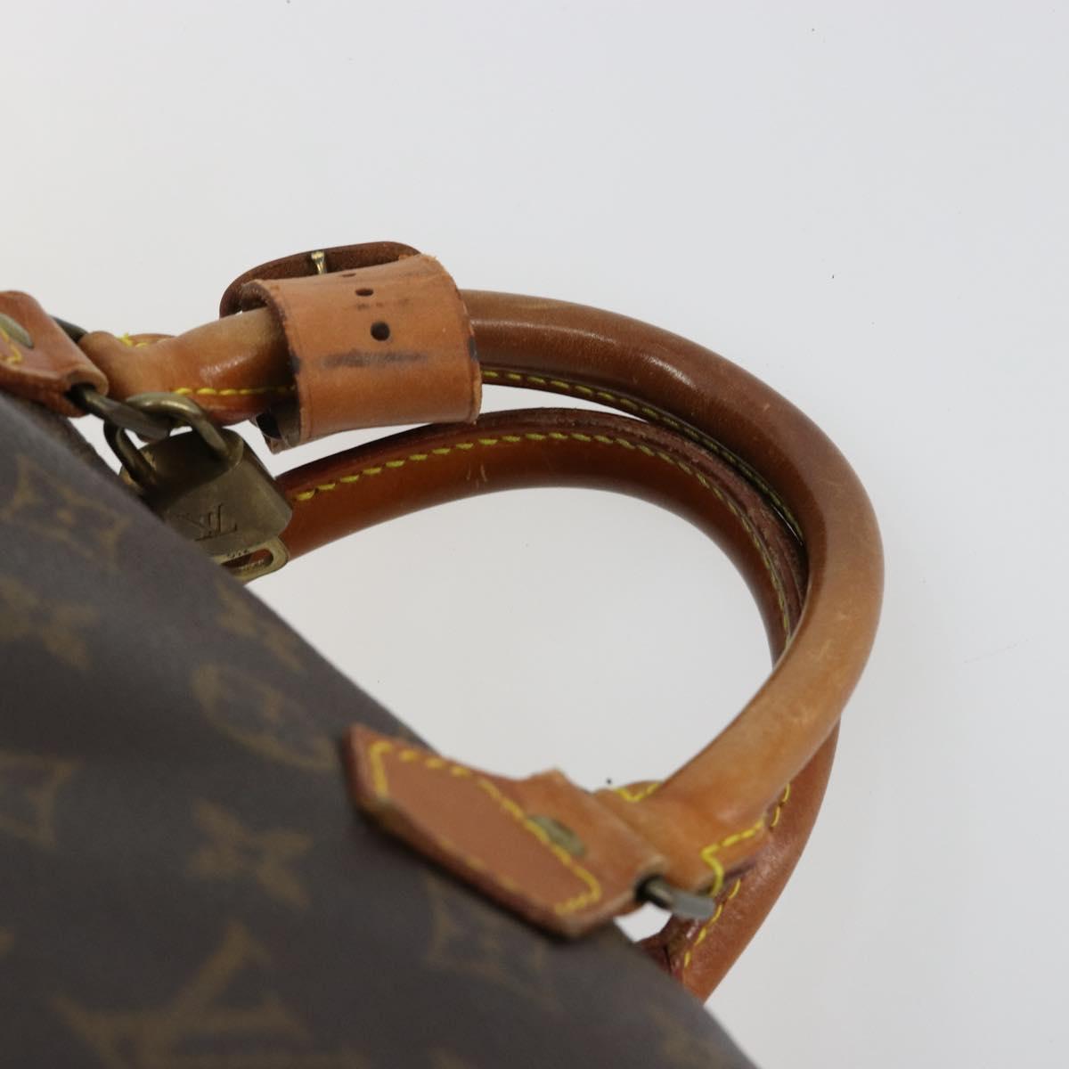 LOUIS VUITTON Monogram Speedy 40 Hand Bag M41522 LV Auth 184289A