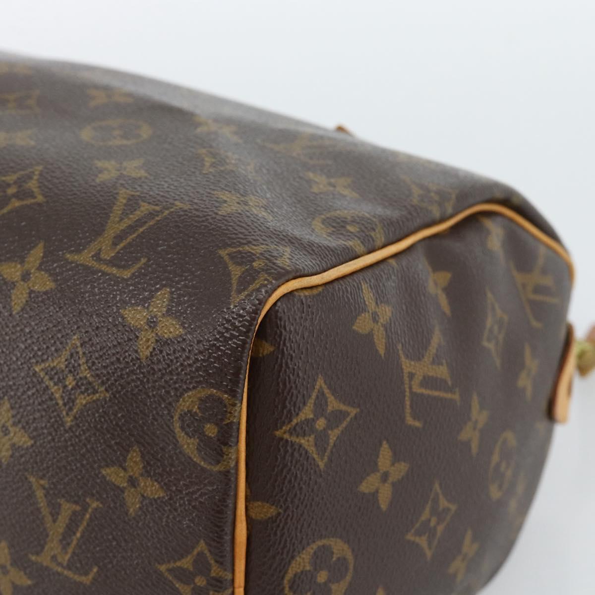 LOUIS VUITTON Monogram Speedy 25 Hand Bag M41528 LV Auth 184291V