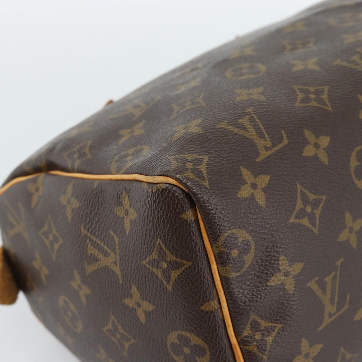 LOUIS VUITTON Monogram Speedy 25 Hand Bag M41528 LV Auth 184291V