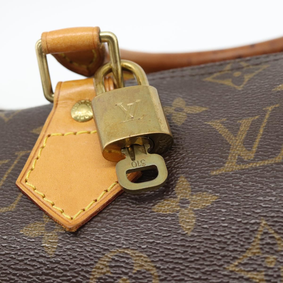 LOUIS VUITTON Monogram Speedy 25 Hand Bag M41528 LV Auth 184291V