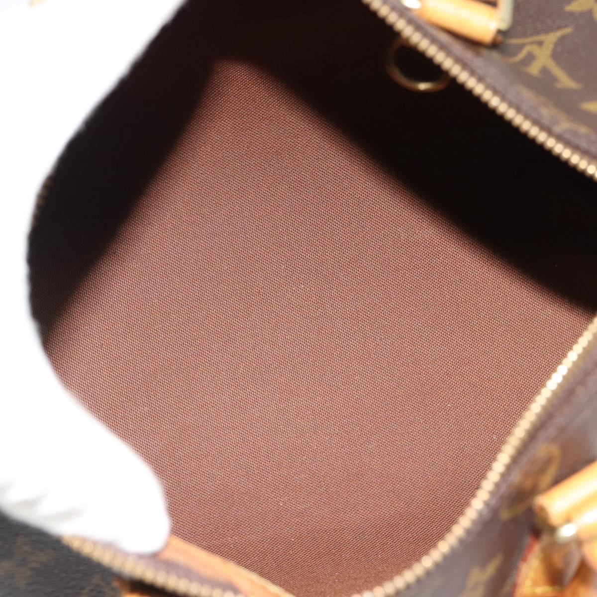 LOUIS VUITTON Monogram Speedy 25 Hand Bag M41528 LV Auth 184291V