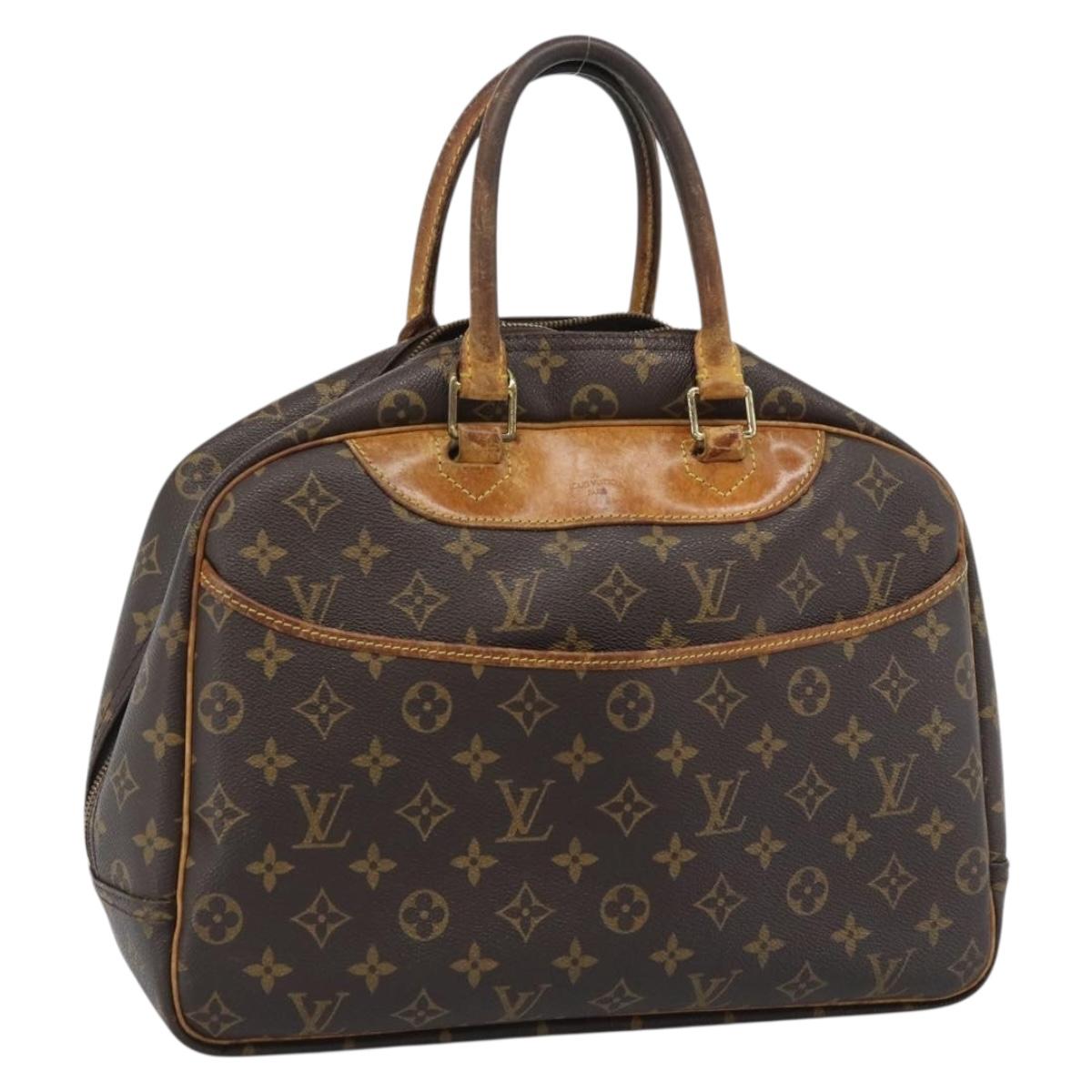 LOUIS VUITTON Monogram Deauville Hand Bag M47270 LV Auth 184308