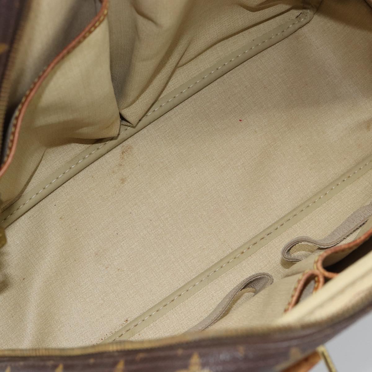LOUIS VUITTON Monogram Deauville Hand Bag M47270 LV Auth 184308