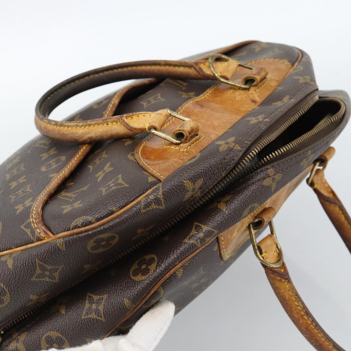 LOUIS VUITTON Monogram Deauville Hand Bag M47270 LV Auth 184308