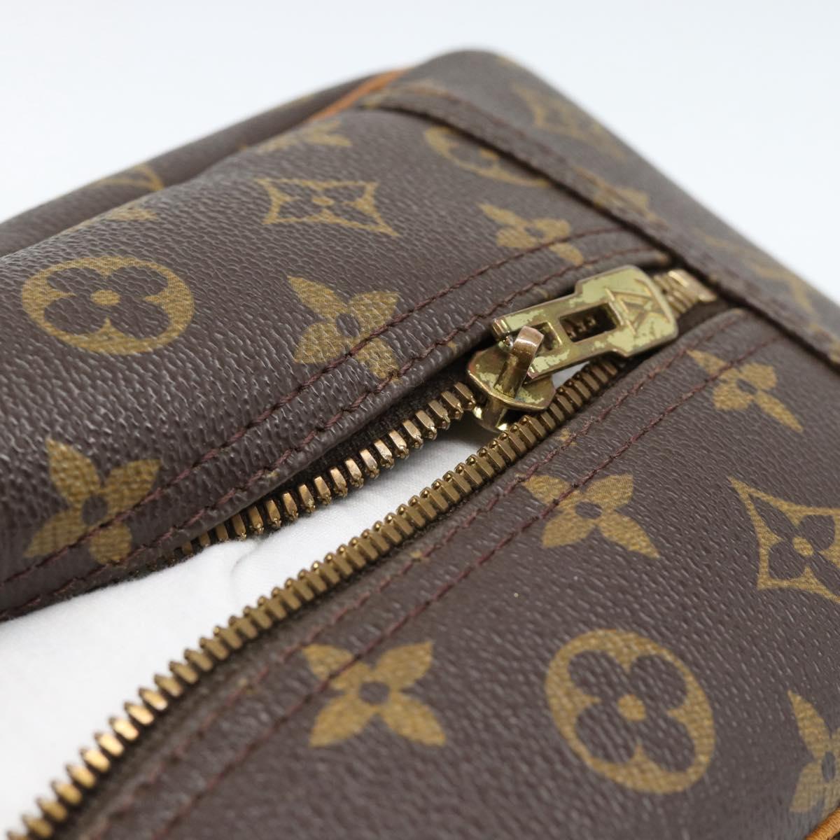 LOUIS VUITTON Monogram Deauville Hand Bag M47270 LV Auth 184308