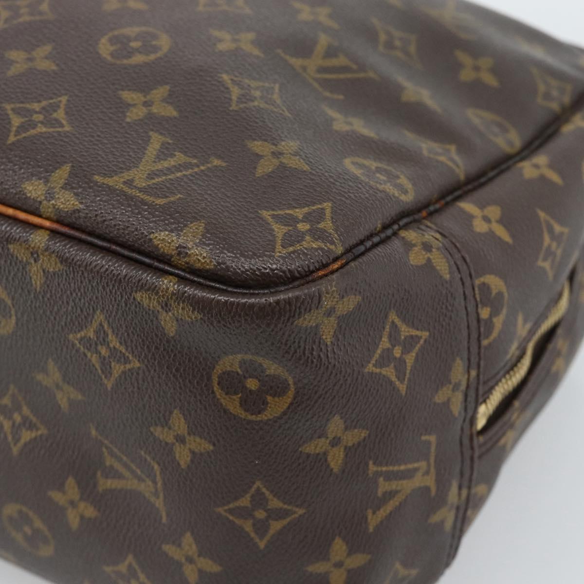 LOUIS VUITTON Monogram Deauville Hand Bag M47270 LV Auth 184309