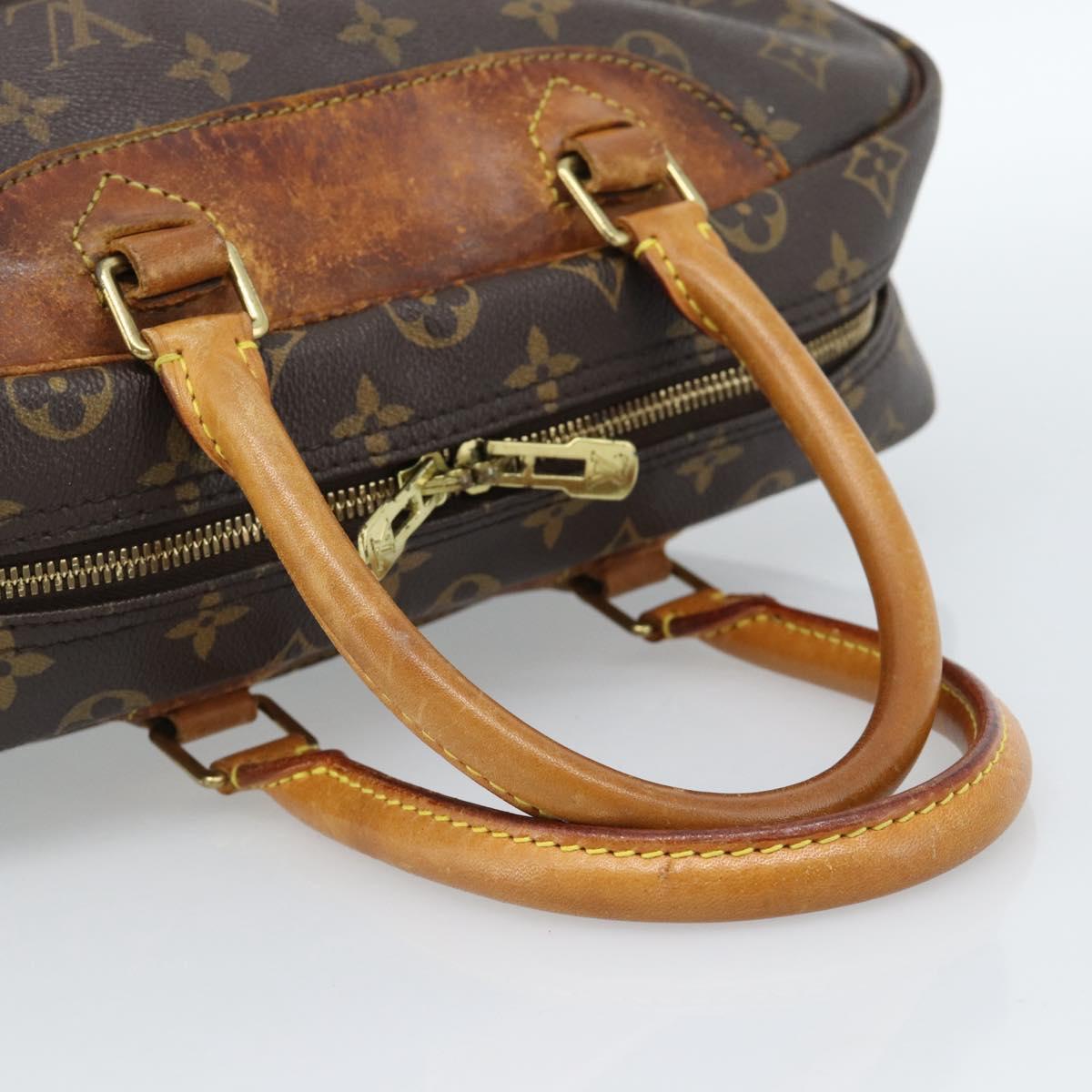 LOUIS VUITTON Monogram Deauville Hand Bag M47270 LV Auth 184309