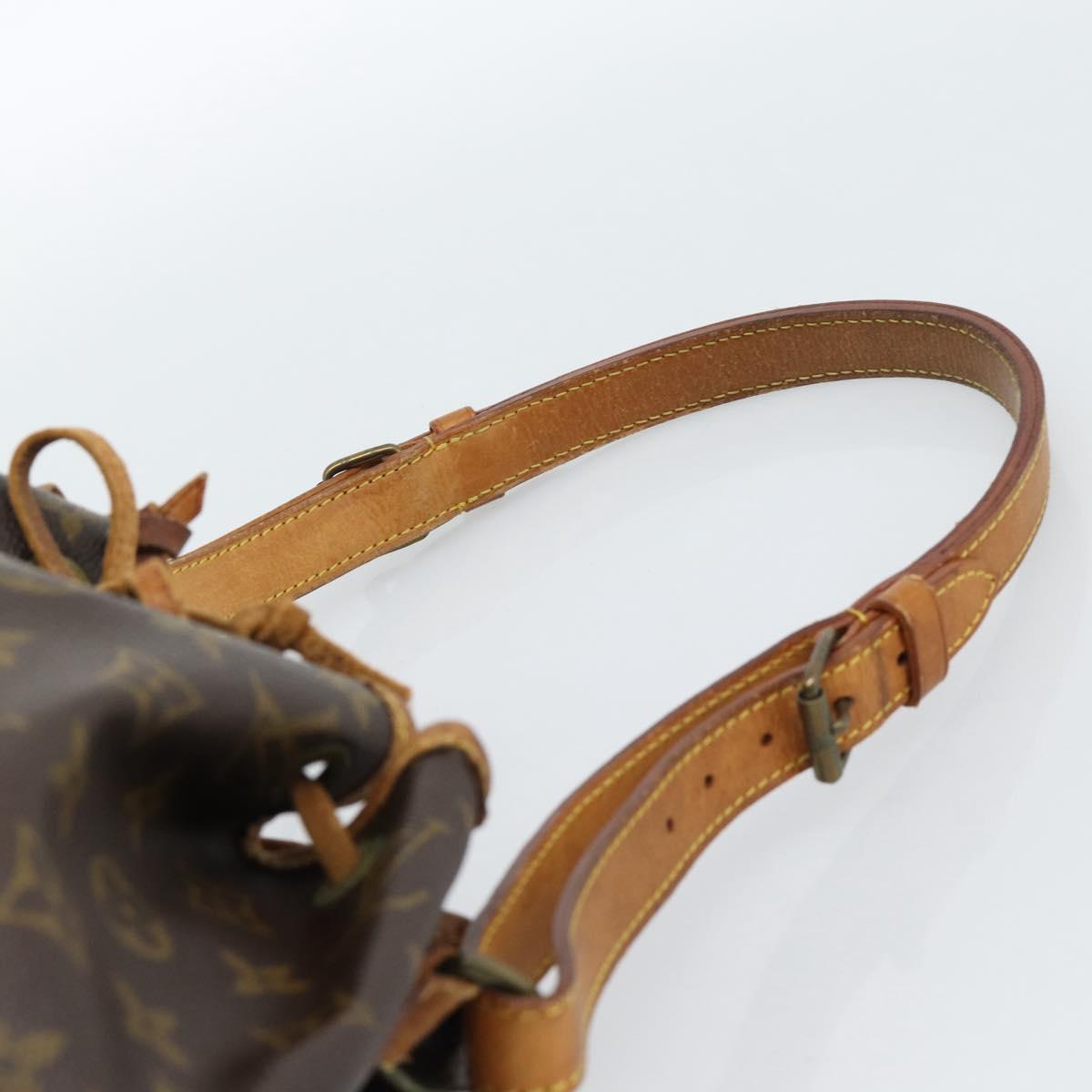 LOUIS VUITTON Monogram Petit Noe Shoulder Bag M42226 LV Auth 184320