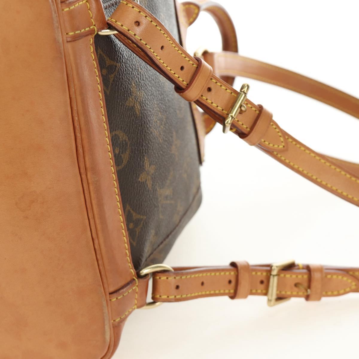 LOUIS VUITTON Monogram Montsouris PM Backpack M51137 LV Auth 184322V