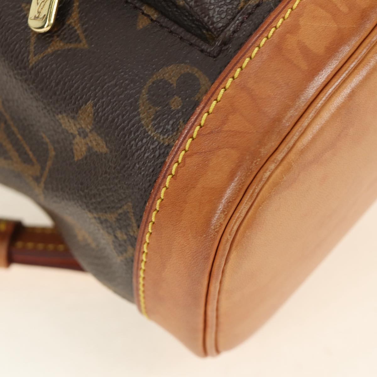 LOUIS VUITTON Monogram Montsouris PM Backpack M51137 LV Auth 184322V