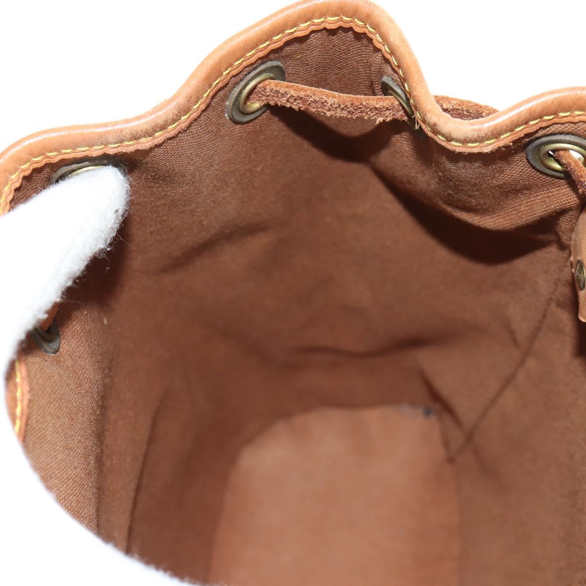 LOUIS VUITTON Monogram Montsouris PM Backpack M51137 LV Auth 184322V