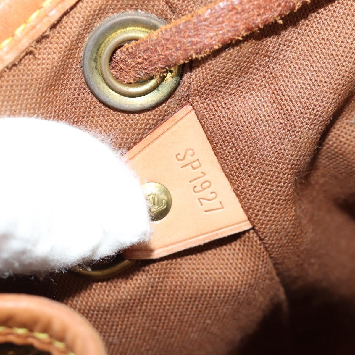 LOUIS VUITTON Monogram Montsouris PM Backpack M51137 LV Auth 184322V