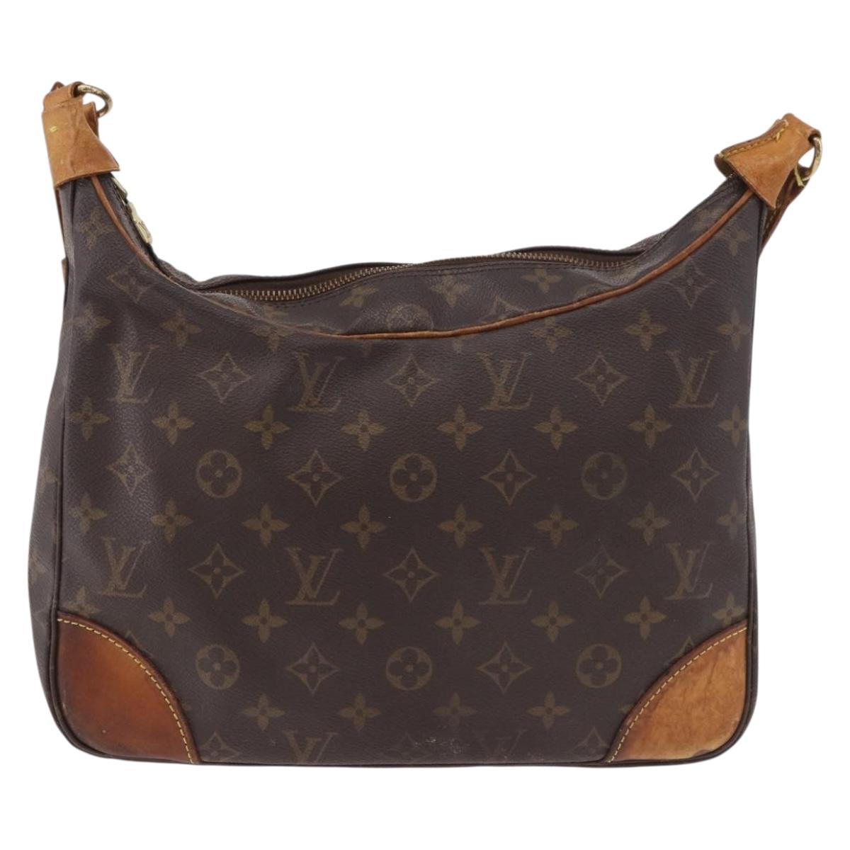 LOUIS VUITTON Monogram Boulogne 30 Shoulder Bag M51265 LV Auth 184323