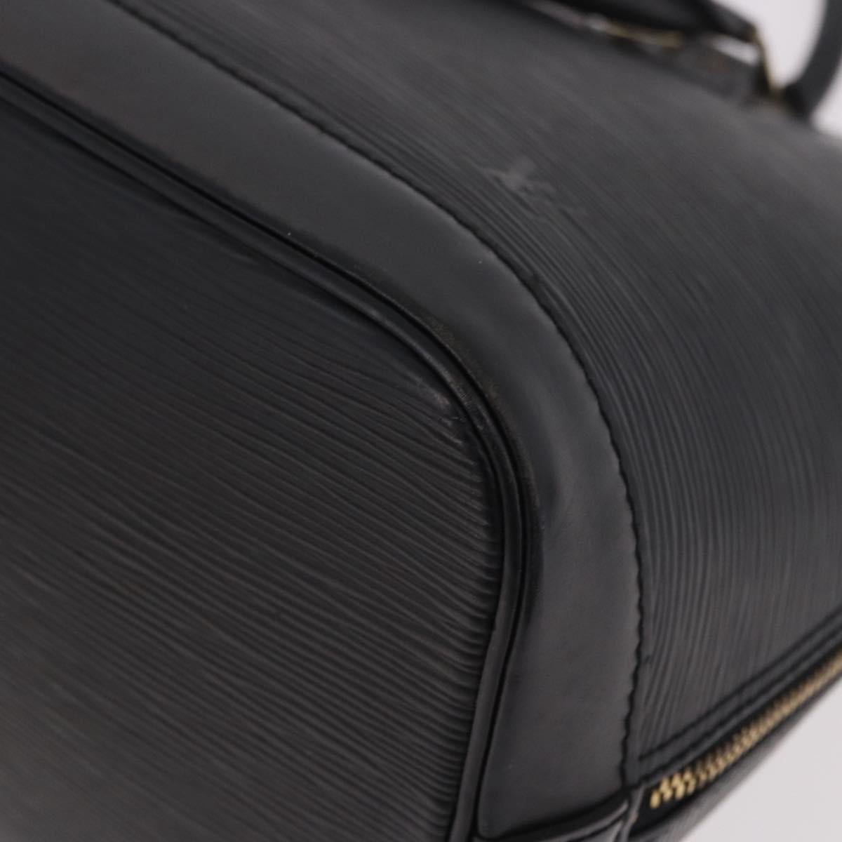 LOUIS VUITTON Epi Alma Hand Bag Noir Black M52142 LV Auth 184331A
