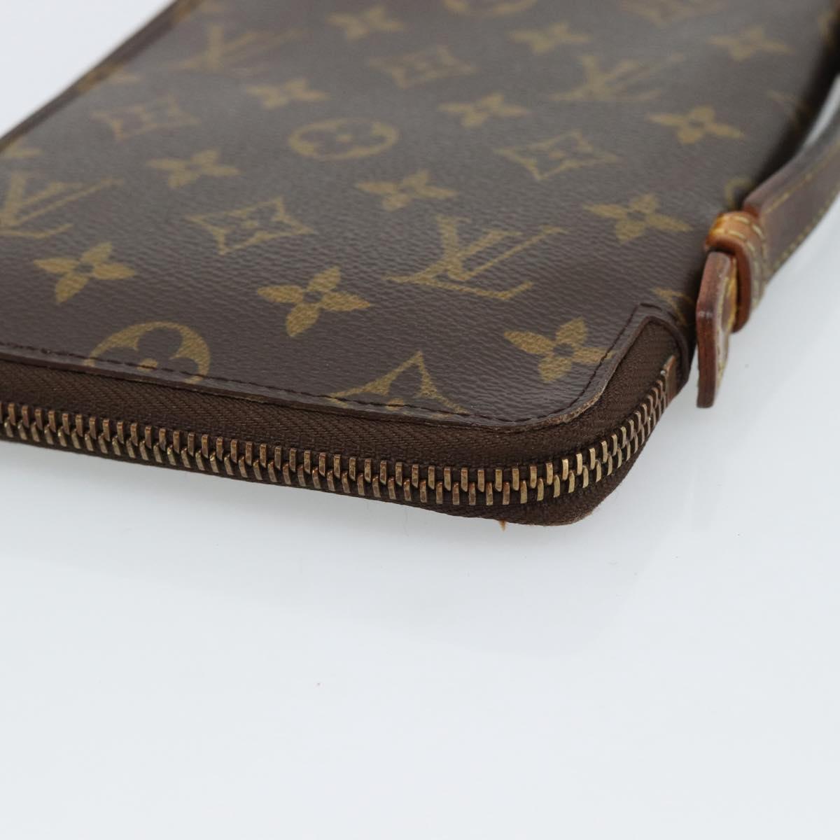 LOUIS VUITTON Monogram Organizer De Voyage Travel Case M60119 LV Auth 184336