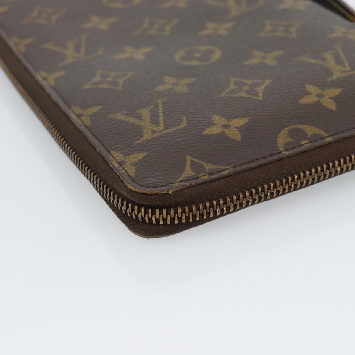 LOUIS VUITTON Monogram Organizer De Voyage Travel Case M60119 LV Auth 184336