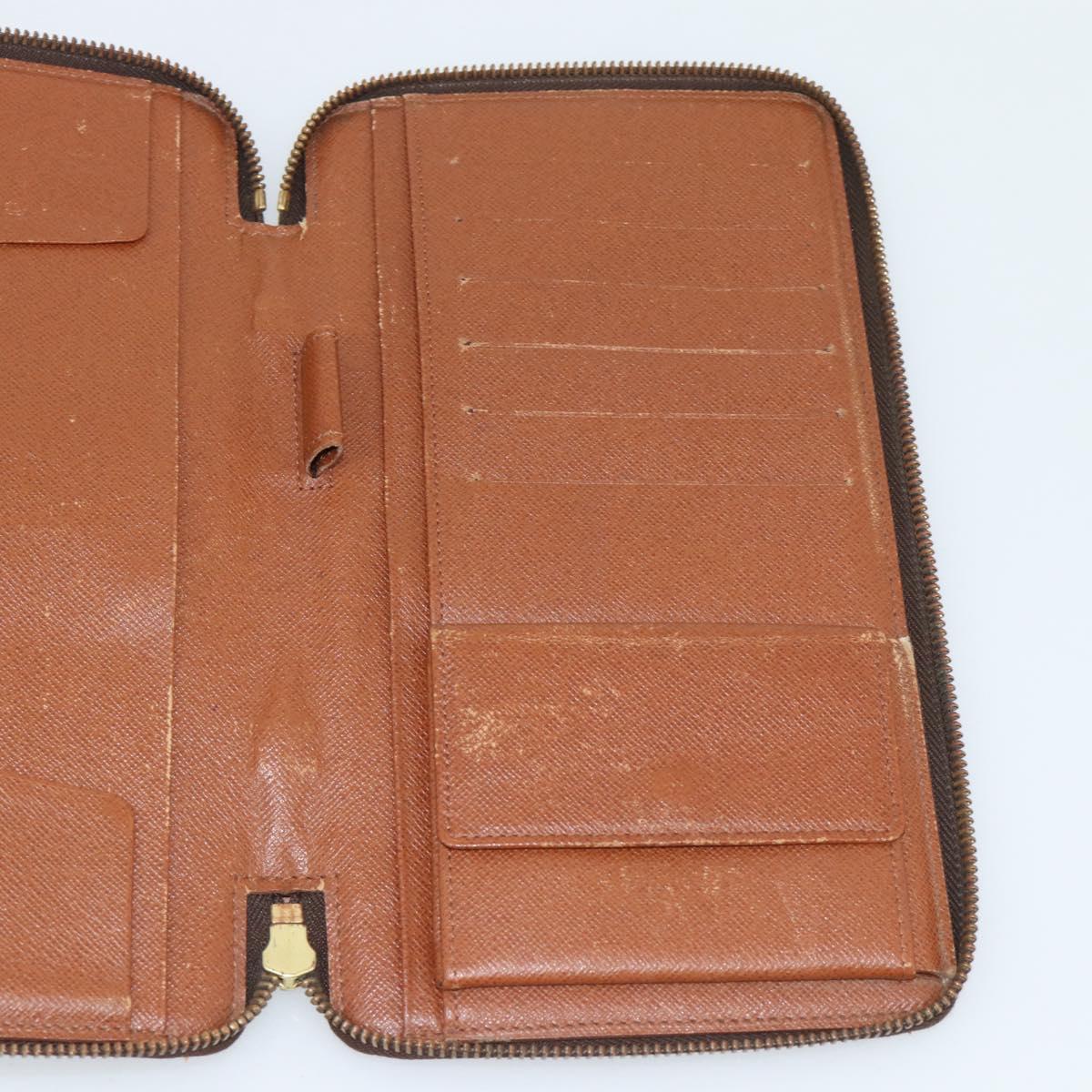 LOUIS VUITTON Monogram Organizer De Voyage Travel Case M60119 LV Auth 184336