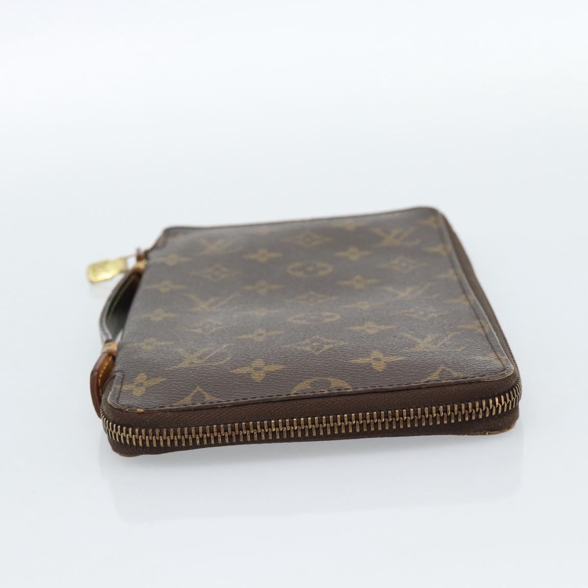 LOUIS VUITTON Monogram Organizer De Voyage Travel Case M60119 LV Auth 184336