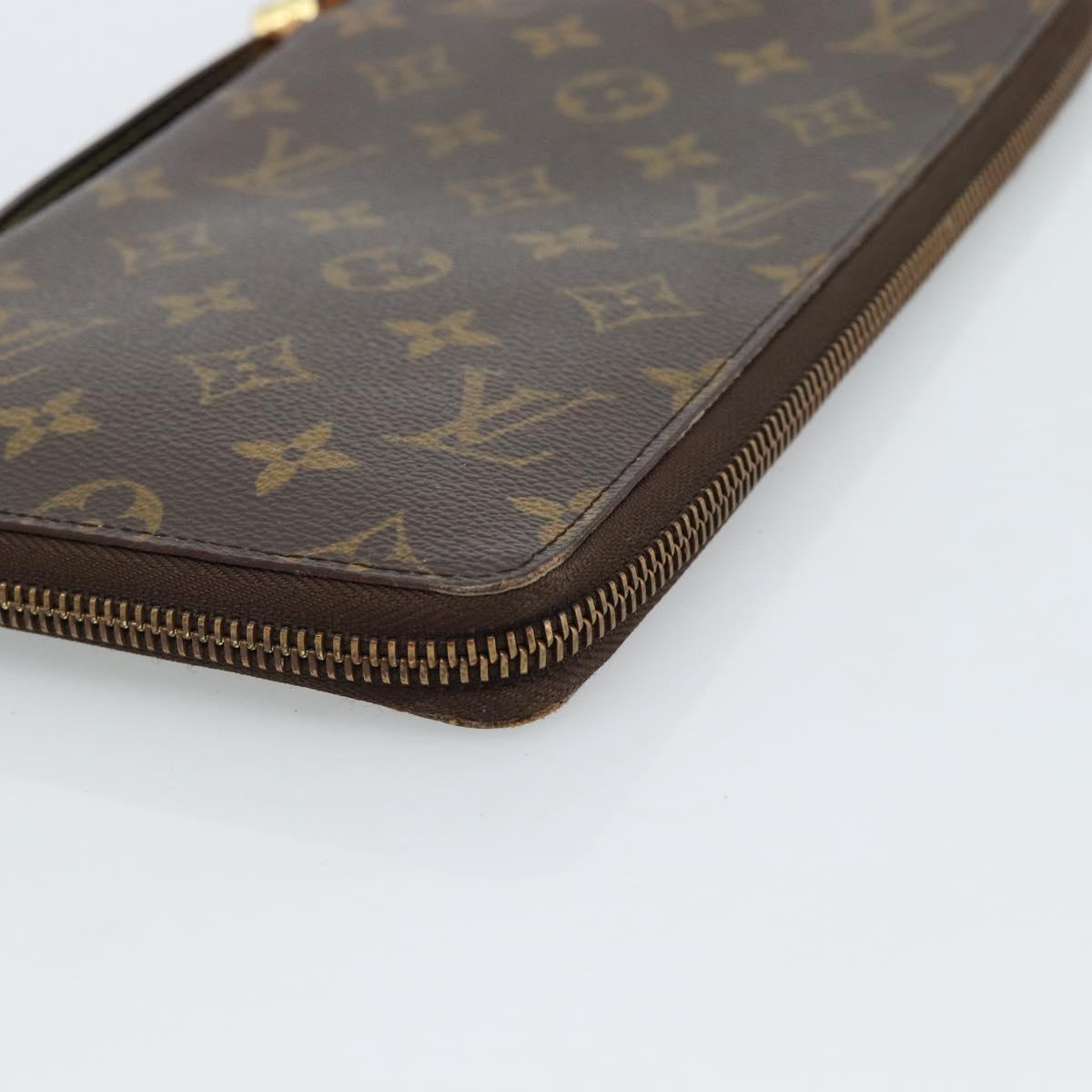 LOUIS VUITTON Monogram Organizer De Voyage Travel Case M60119 LV Auth 184336