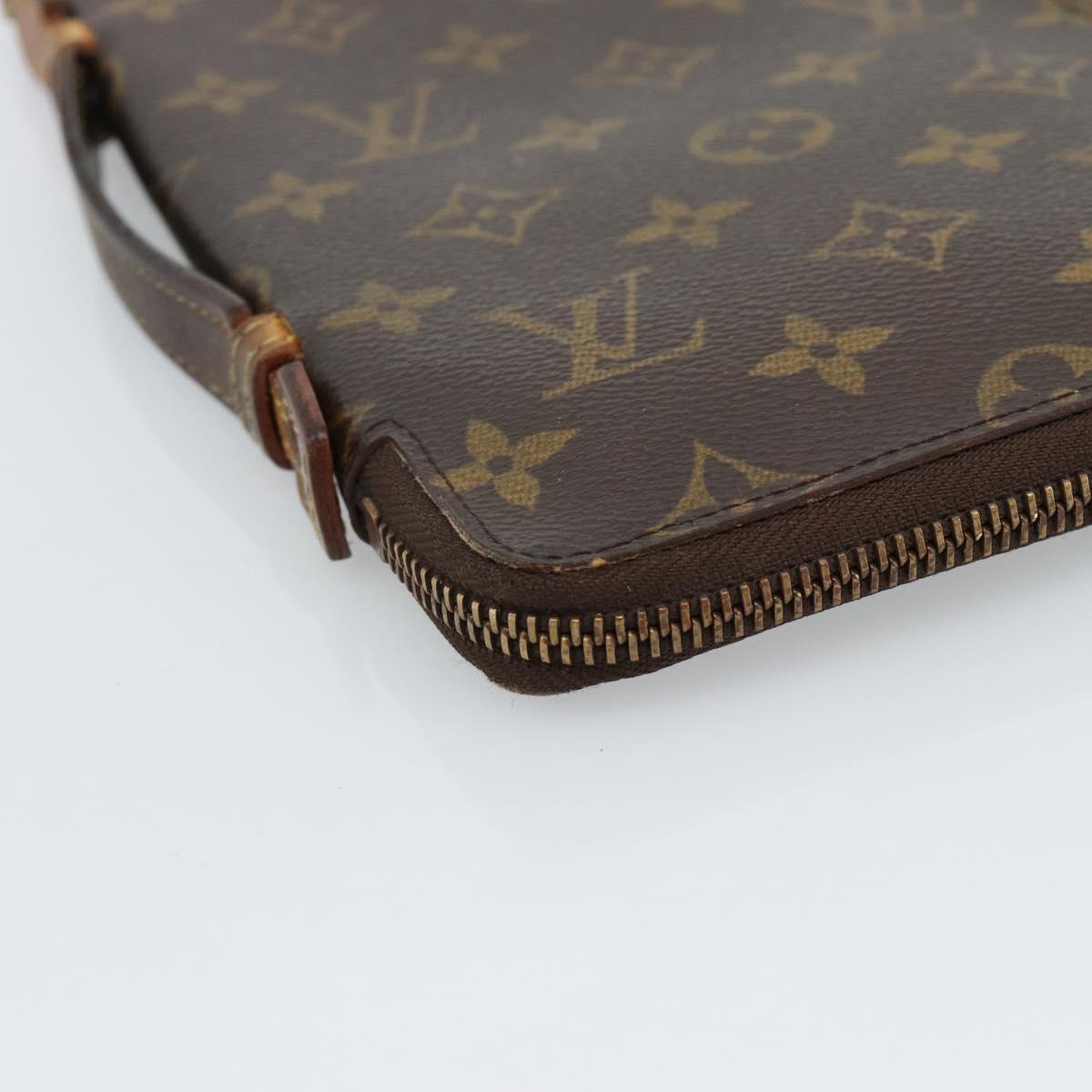 LOUIS VUITTON Monogram Organizer De Voyage Travel Case M60119 LV Auth 184336