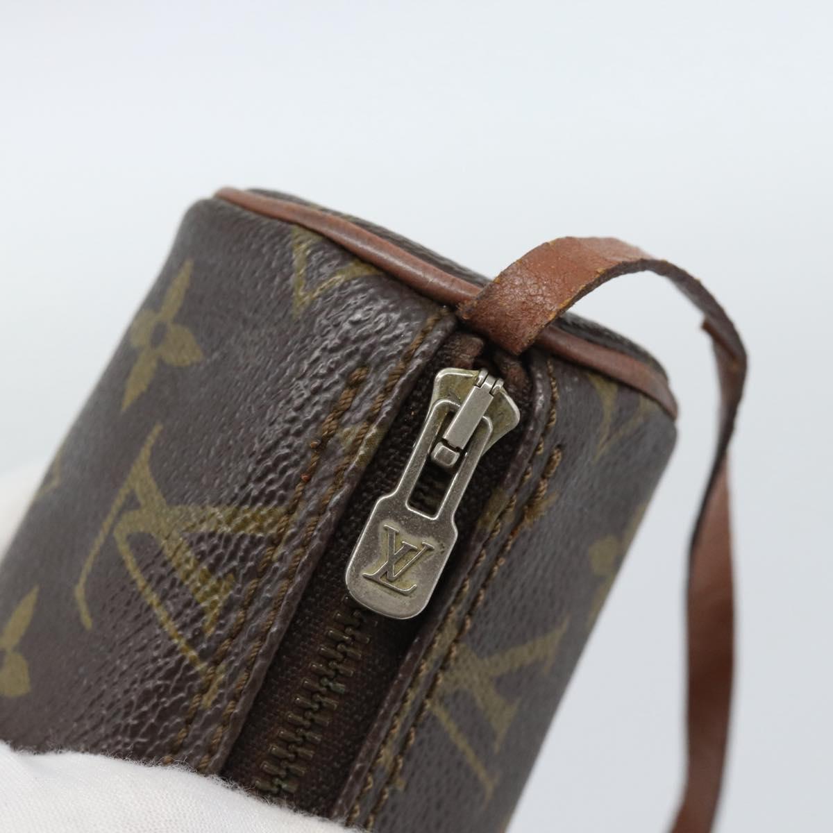 LOUIS VUITTON Monogram Papillon Pouch LV Auth 184340