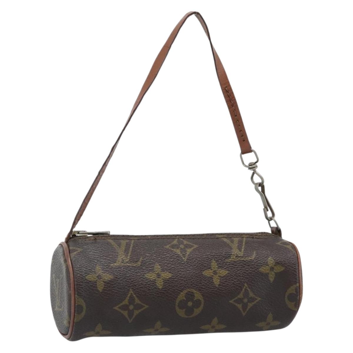 LOUIS VUITTON Monogram Papillon Pouch LV Auth 184340