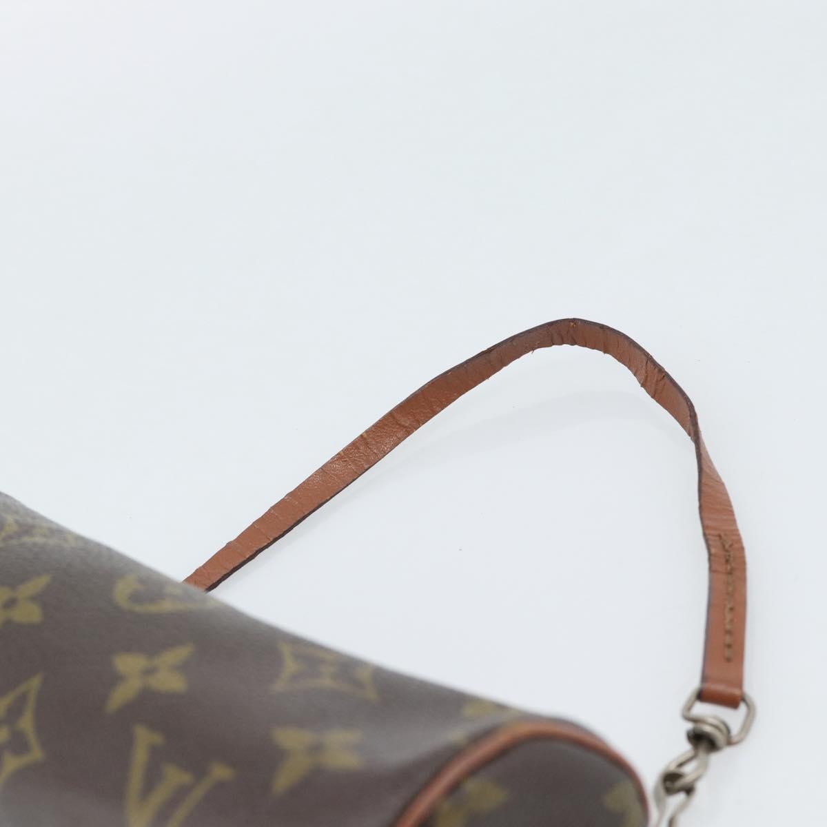 LOUIS VUITTON Monogram Papillon Pouch LV Auth 184340