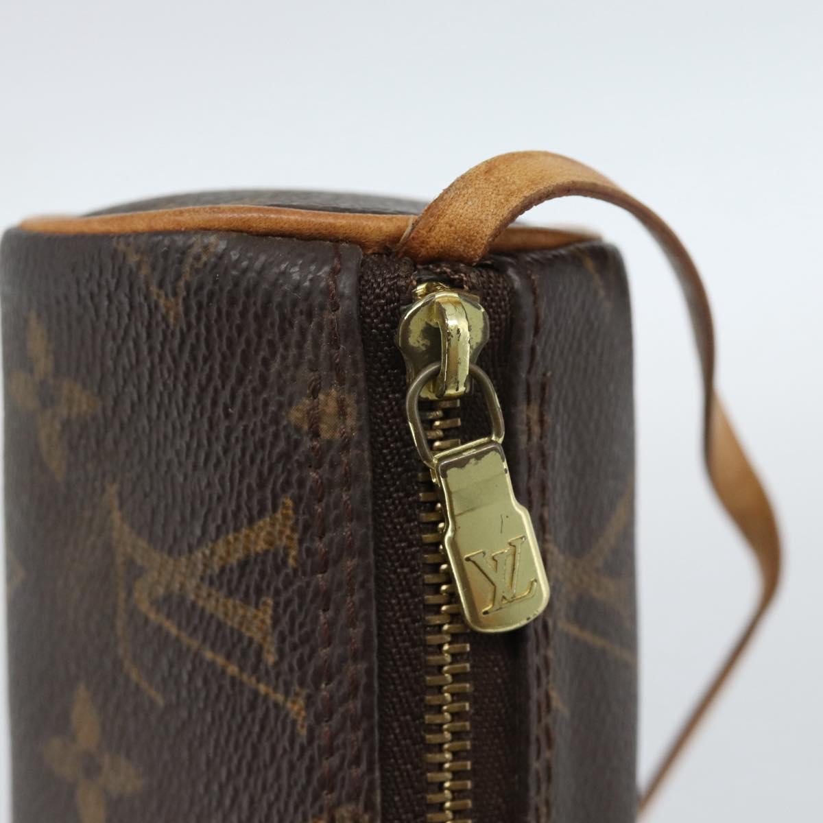 LOUIS VUITTON Monogram Papillon Pouch LV Auth 184342