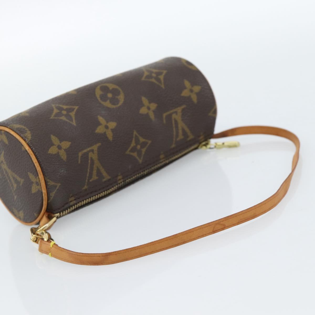 LOUIS VUITTON Monogram Papillon Pouch LV Auth 184343