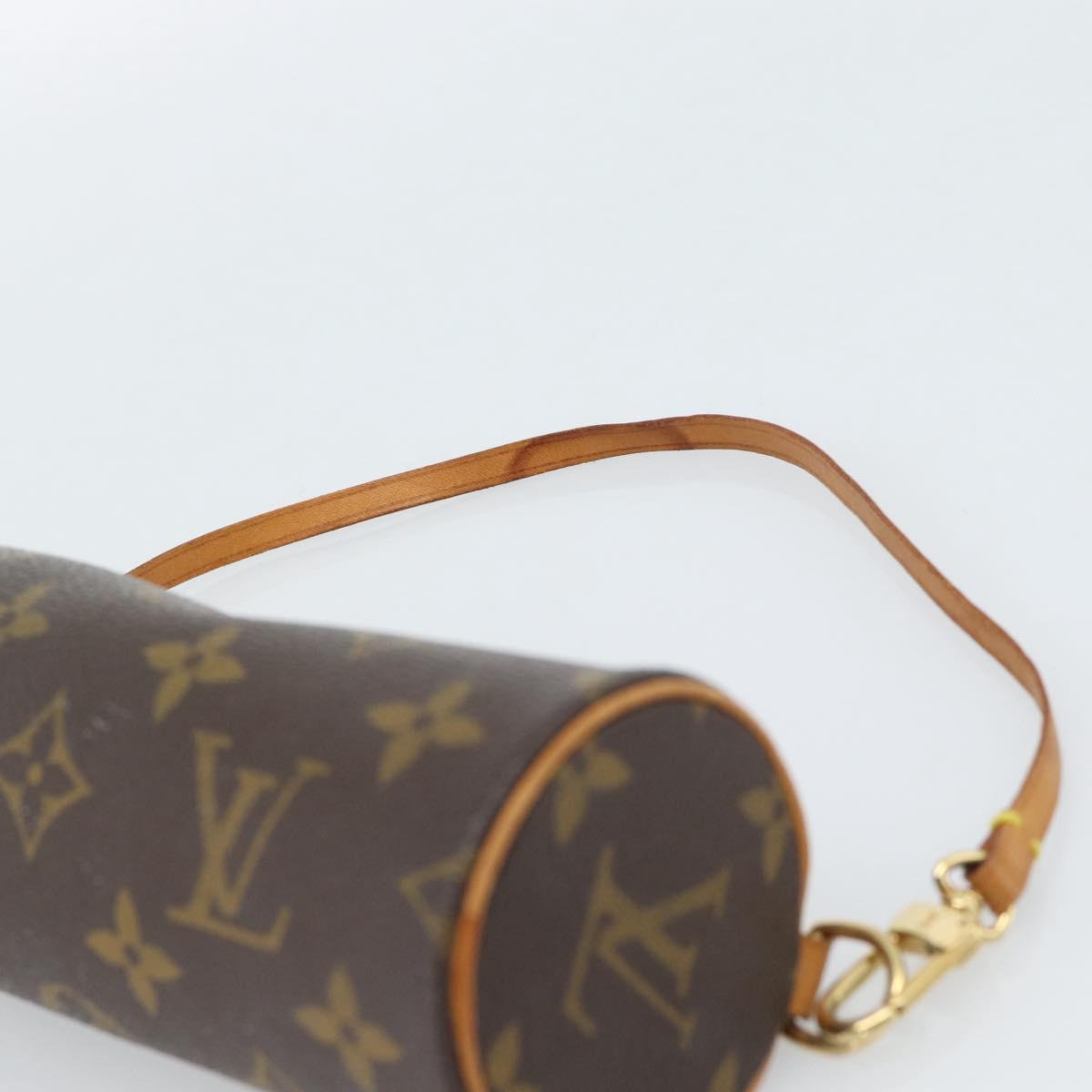 LOUIS VUITTON Monogram Papillon Pouch LV Auth 184343