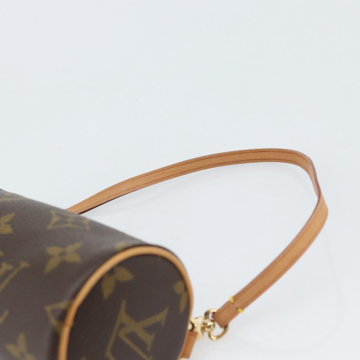 LOUIS VUITTON Monogram Papillon Pouch LV Auth 184345V