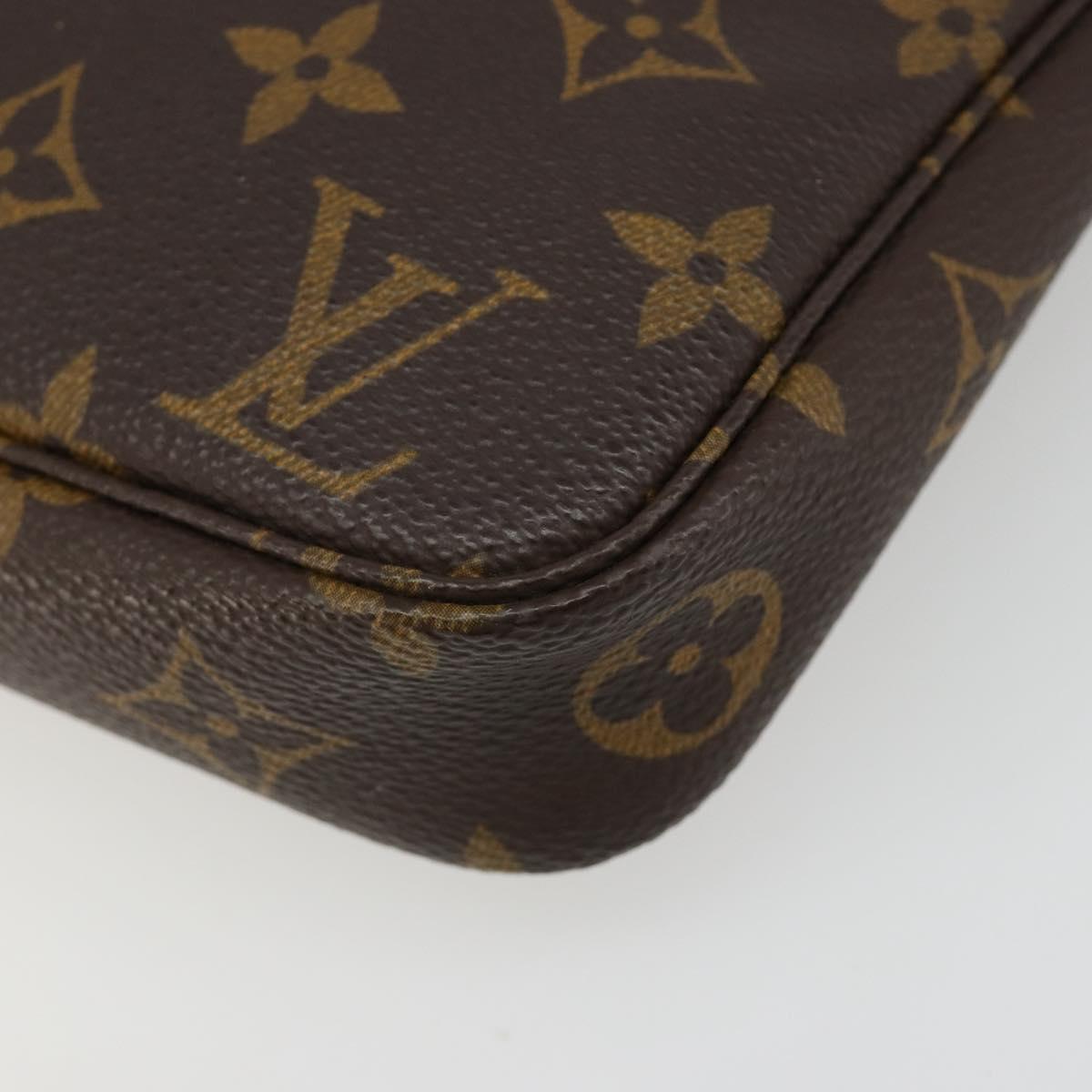LOUIS VUITTON Monogram Pochette Accessoires Accessory Pouch M51980 Auth 184349A