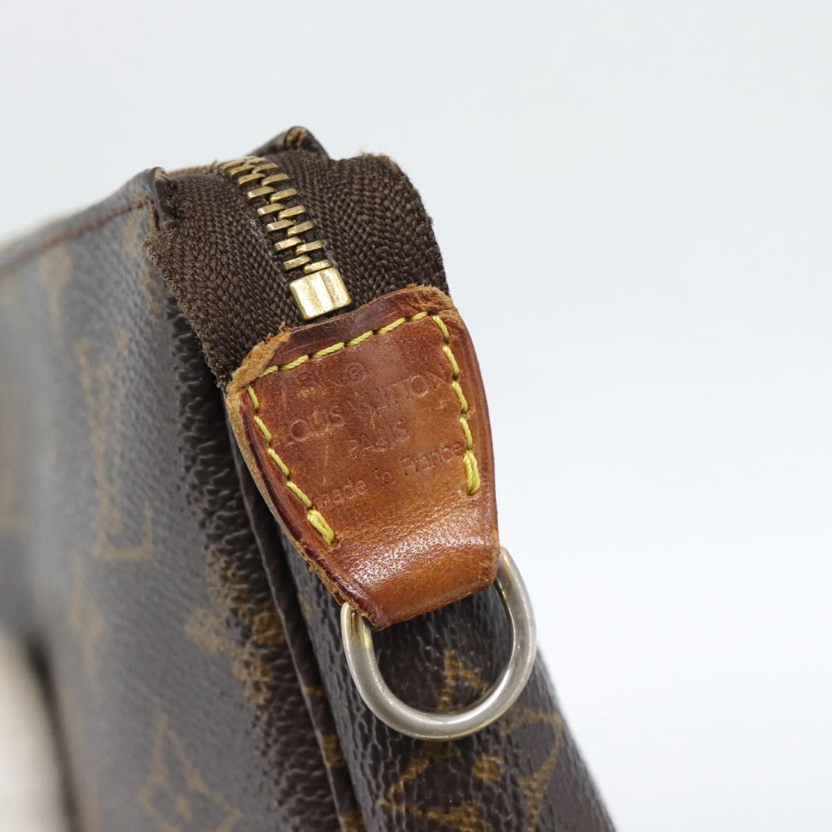 LOUIS VUITTON Monogram Pochette Accessoires Pouch M51980 LV Auth 184350
