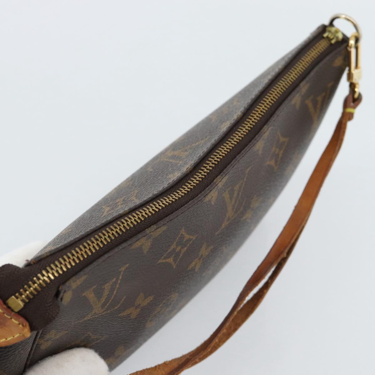 LOUIS VUITTON Monogram Pochette Accessoires Pouch M51980 LV Auth 184353